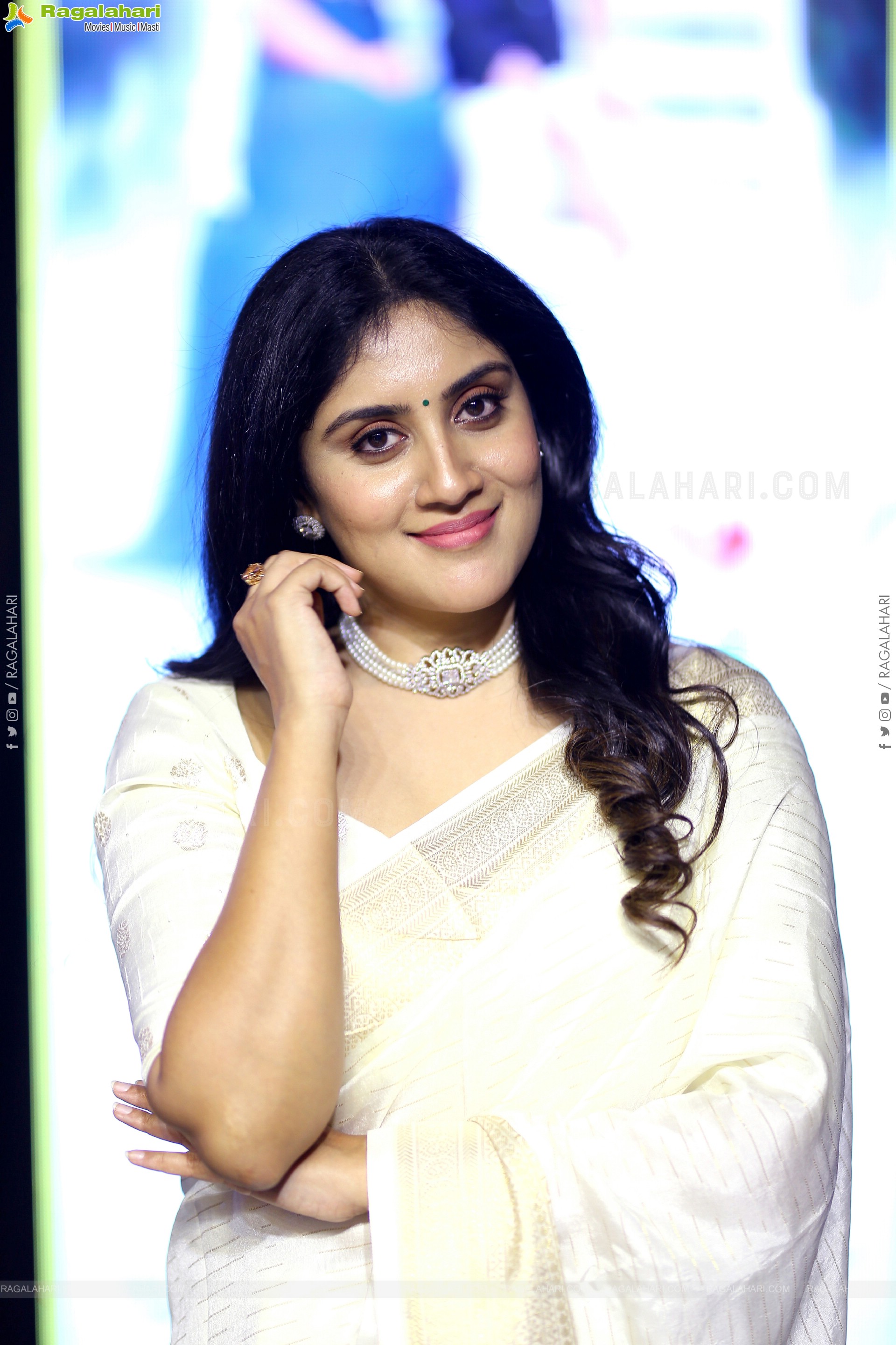 Dhanya Balakrishna at Ram Movie Pre-Release Event, HD Gallery