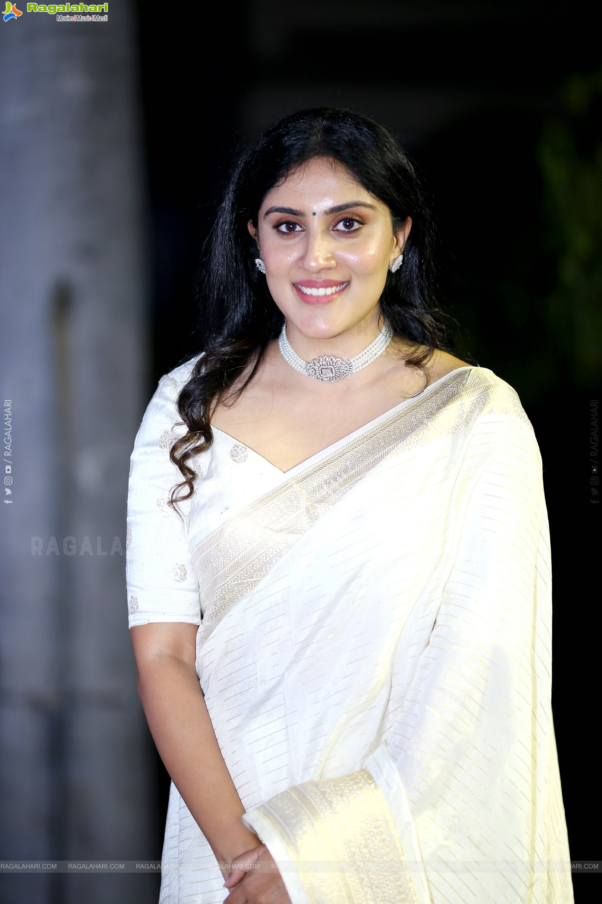 Dhanya Balakrishna at Ram Movie Pre-Release Event, HD Gallery