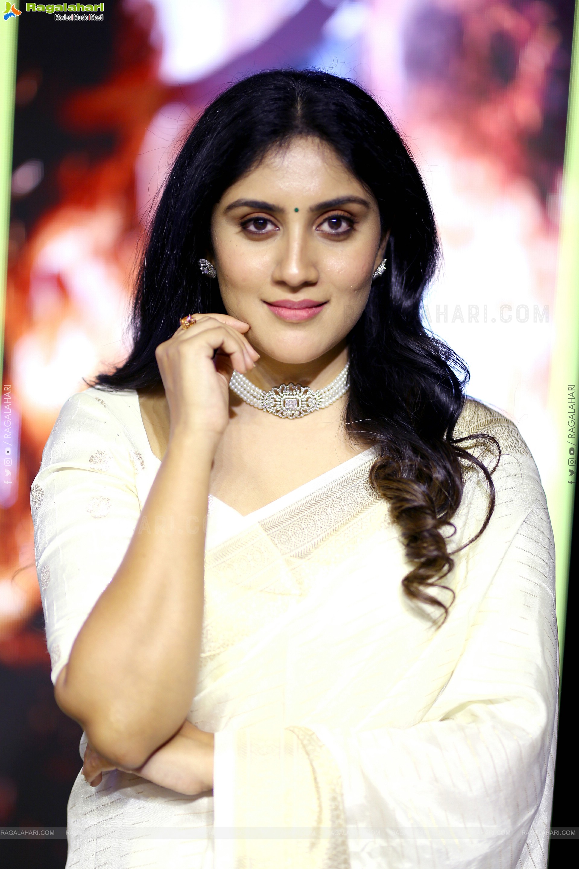 Dhanya Balakrishna at Ram Movie Pre-Release Event, HD Gallery