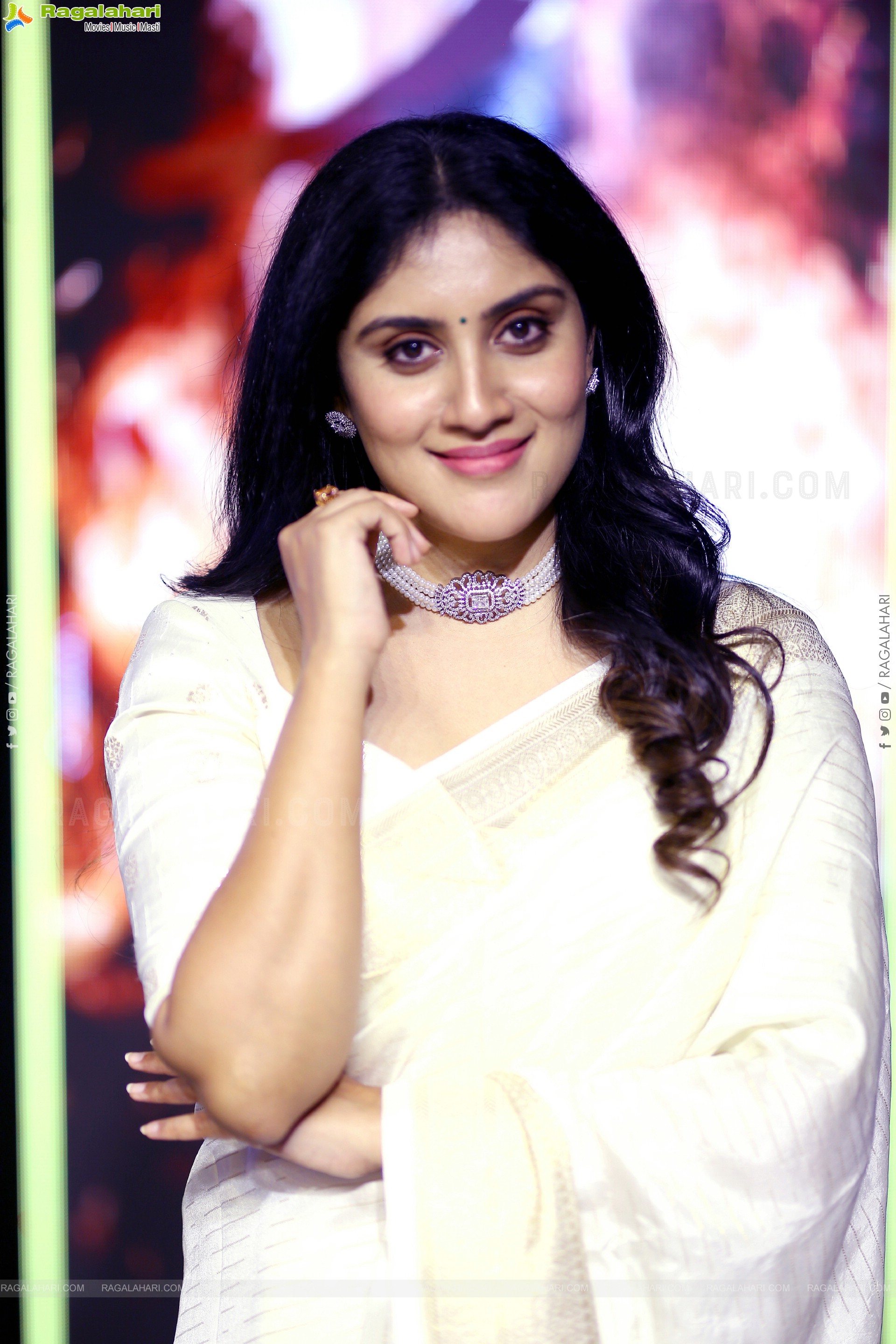 Dhanya Balakrishna at Ram Movie Pre-Release Event, HD Gallery