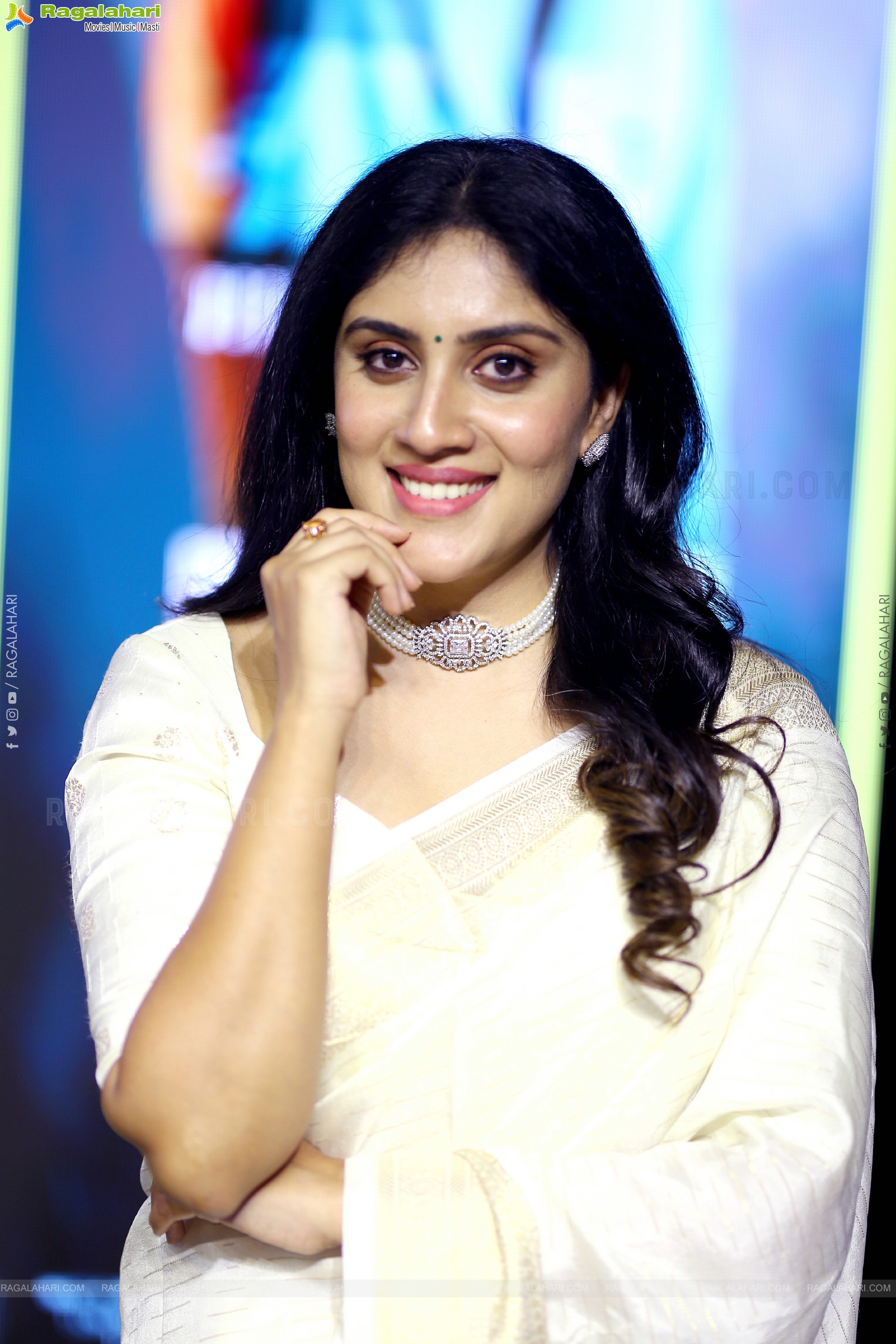 Dhanya Balakrishna at Ram Movie Pre-Release Event, HD Gallery