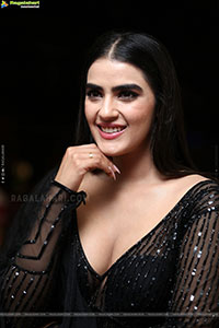 Kavya Thapar at Ooru Peru Bhairavakona Trailer Launch