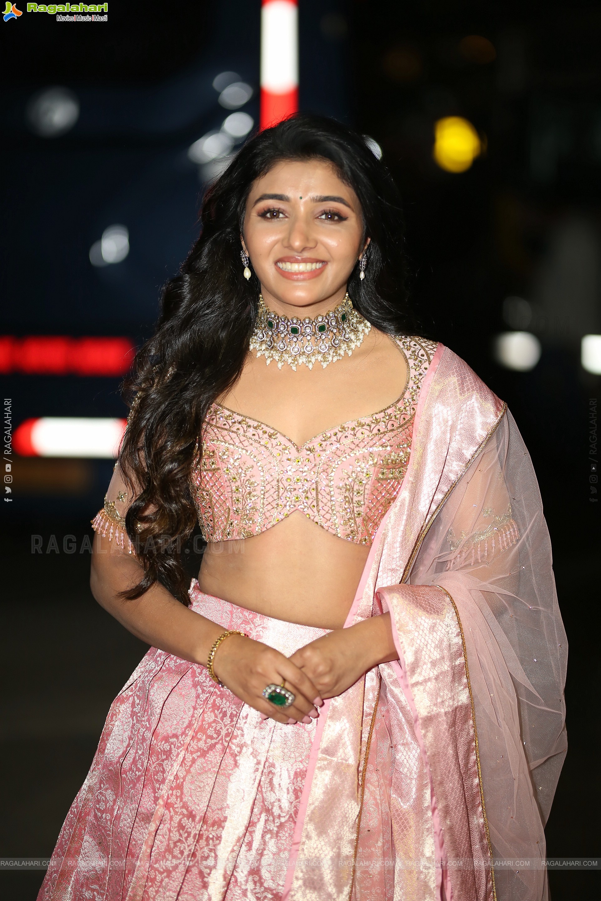 Mirnaa Menon at Naa Saami Ranga Pre Release Event, HD Gallery