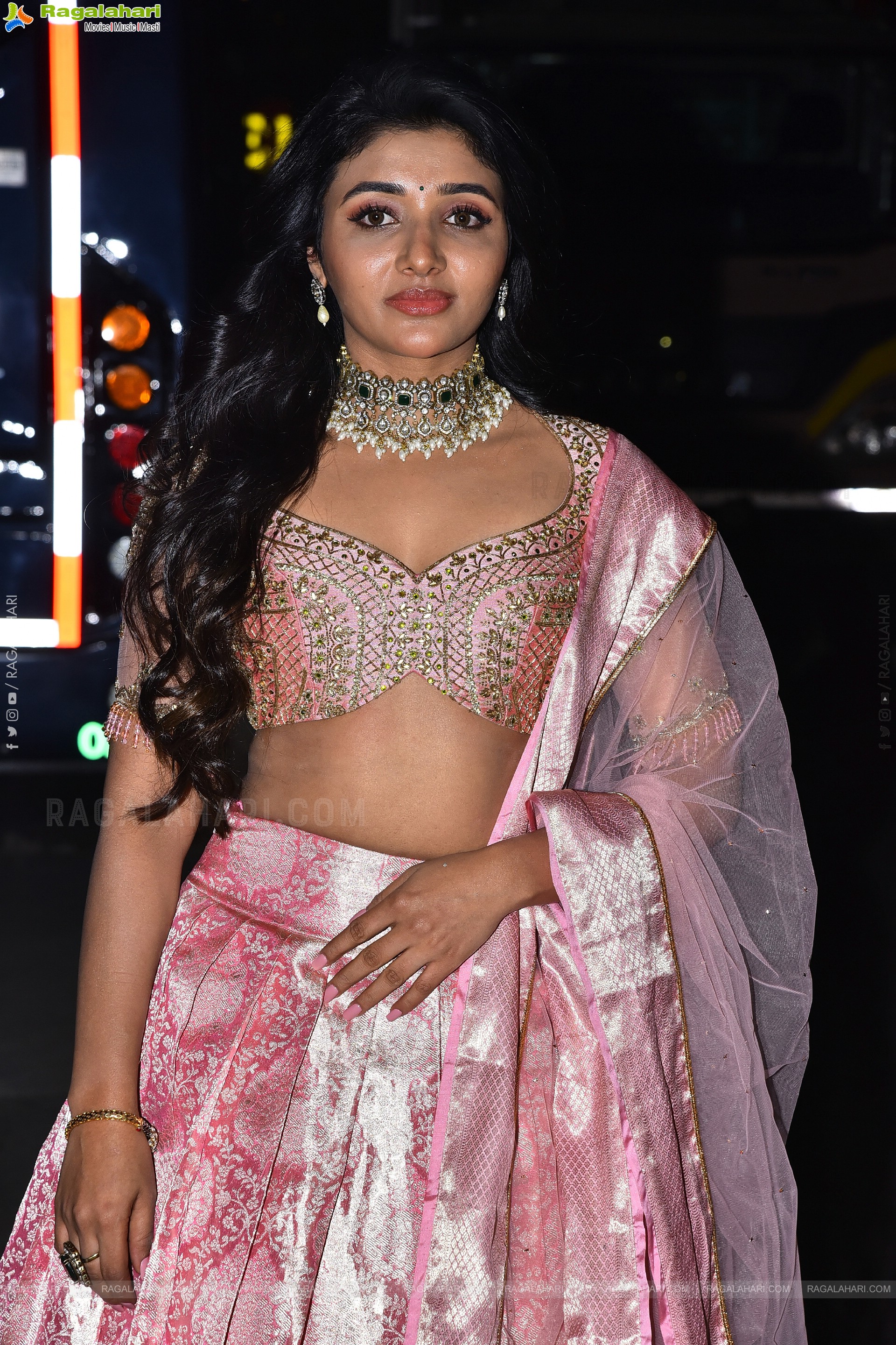 Mirnaa Menon at Naa Saami Ranga Pre Release Event, HD Gallery