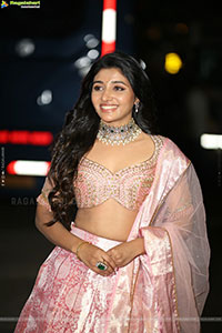 Mirnaa Menon at Naa Saami Ranga Pre Release Event