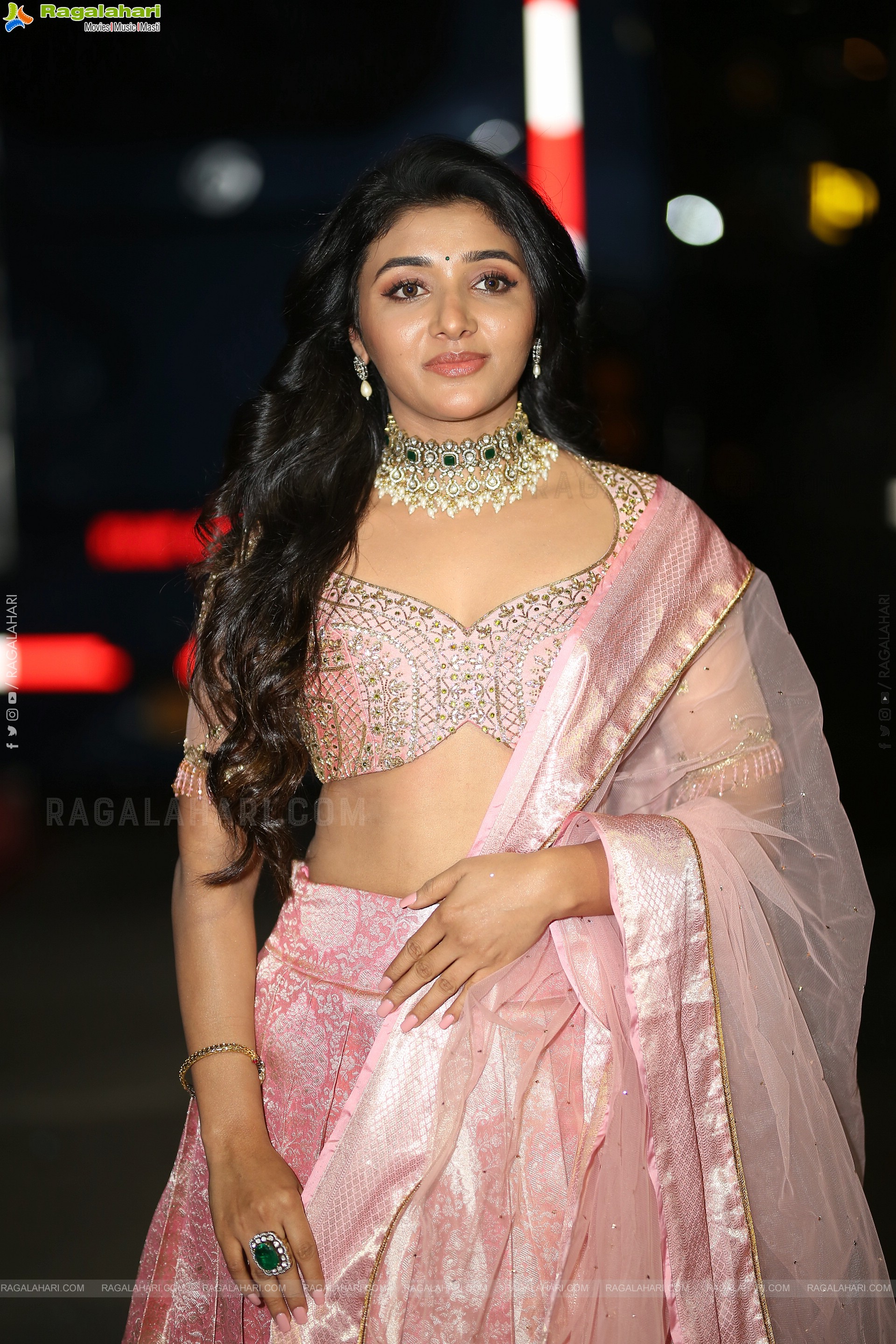 Mirnaa Menon at Naa Saami Ranga Pre Release Event, HD Gallery