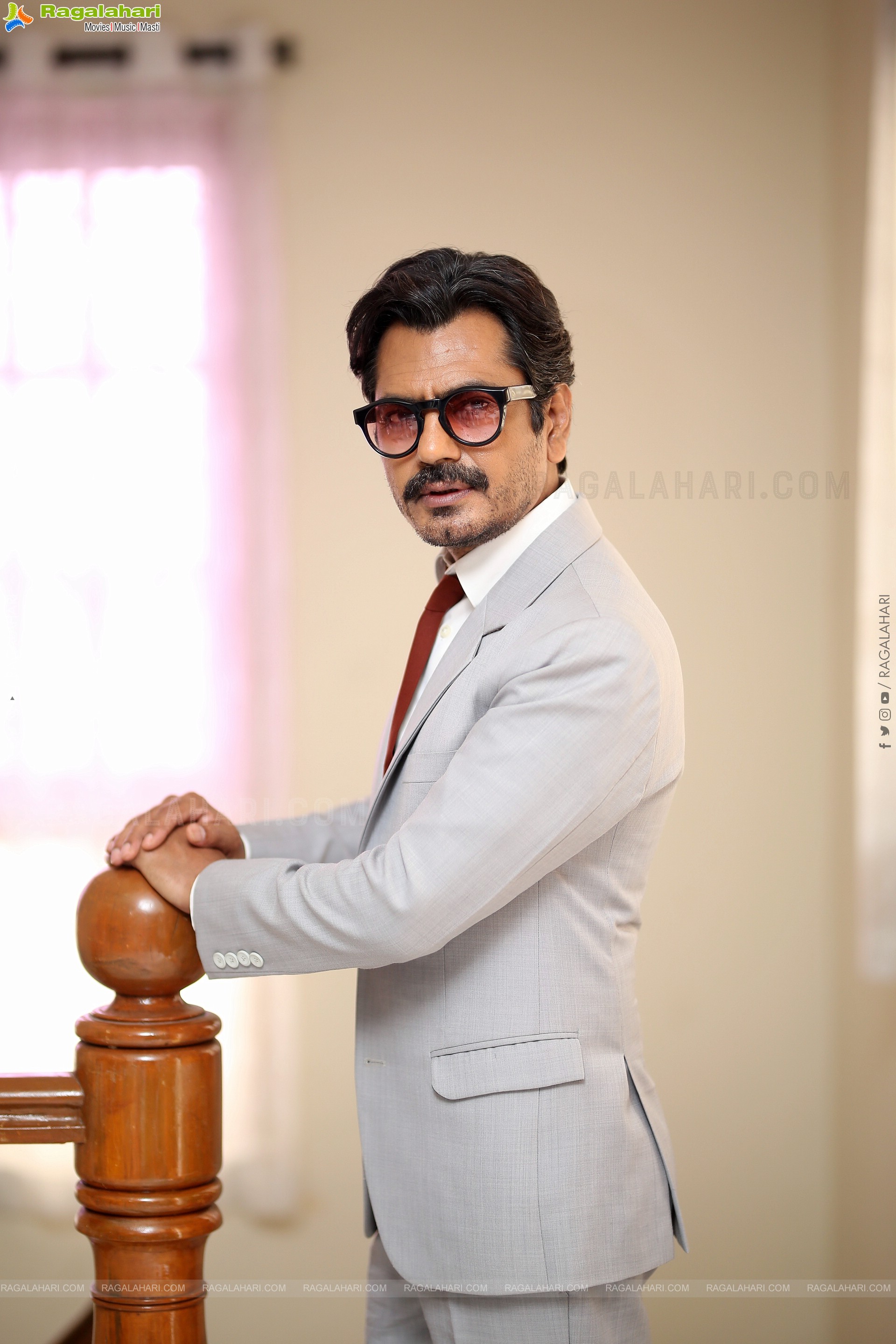 Nawazuddin Siddiqui at Saindhav Interview, HD Gallery