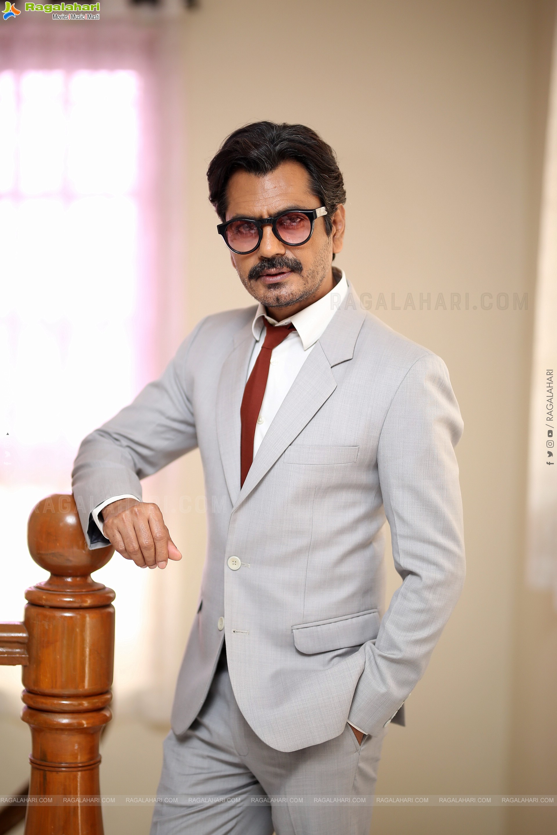 Nawazuddin Siddiqui at Saindhav Interview, HD Gallery