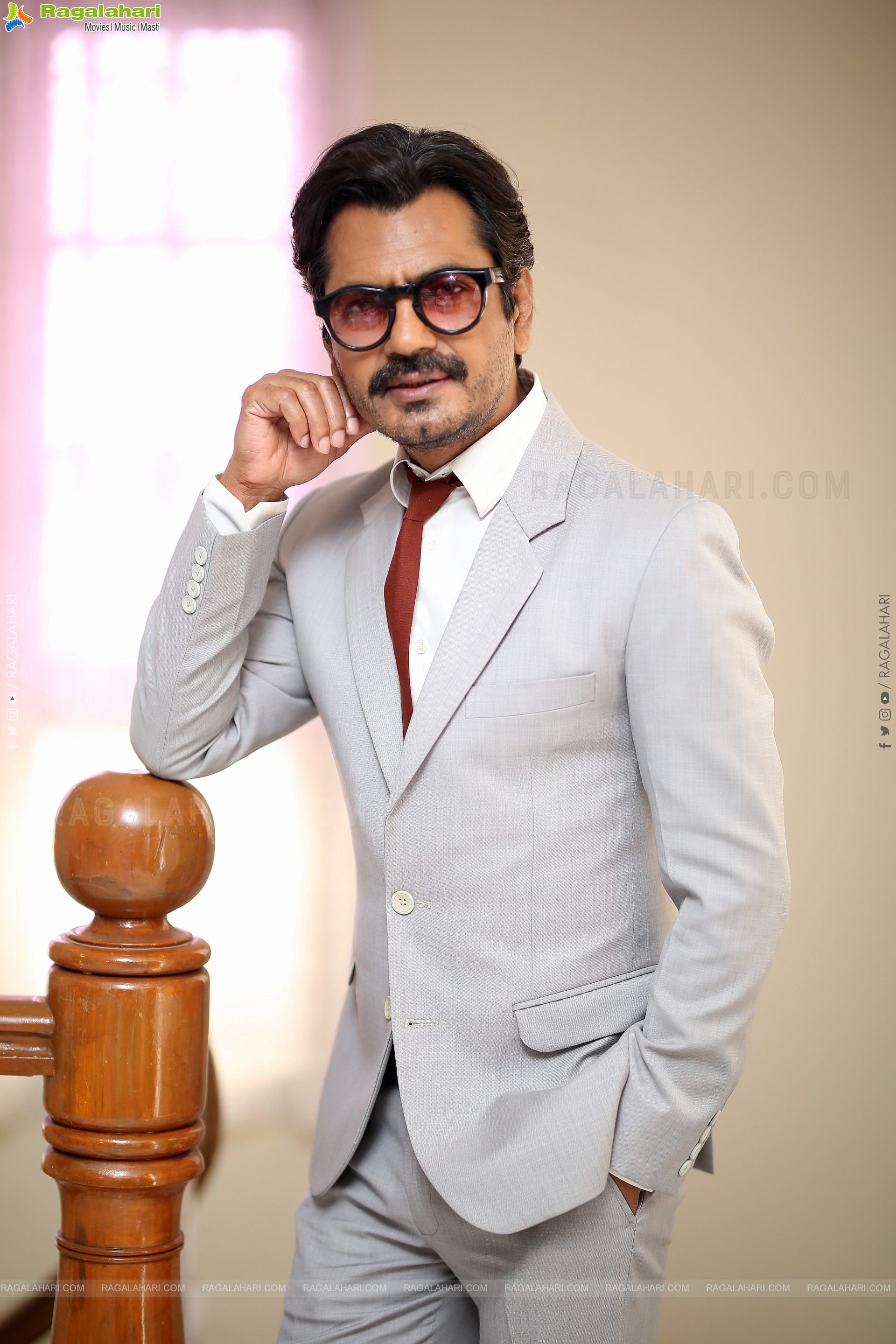 Nawazuddin Siddiqui at Saindhav Interview, HD Gallery