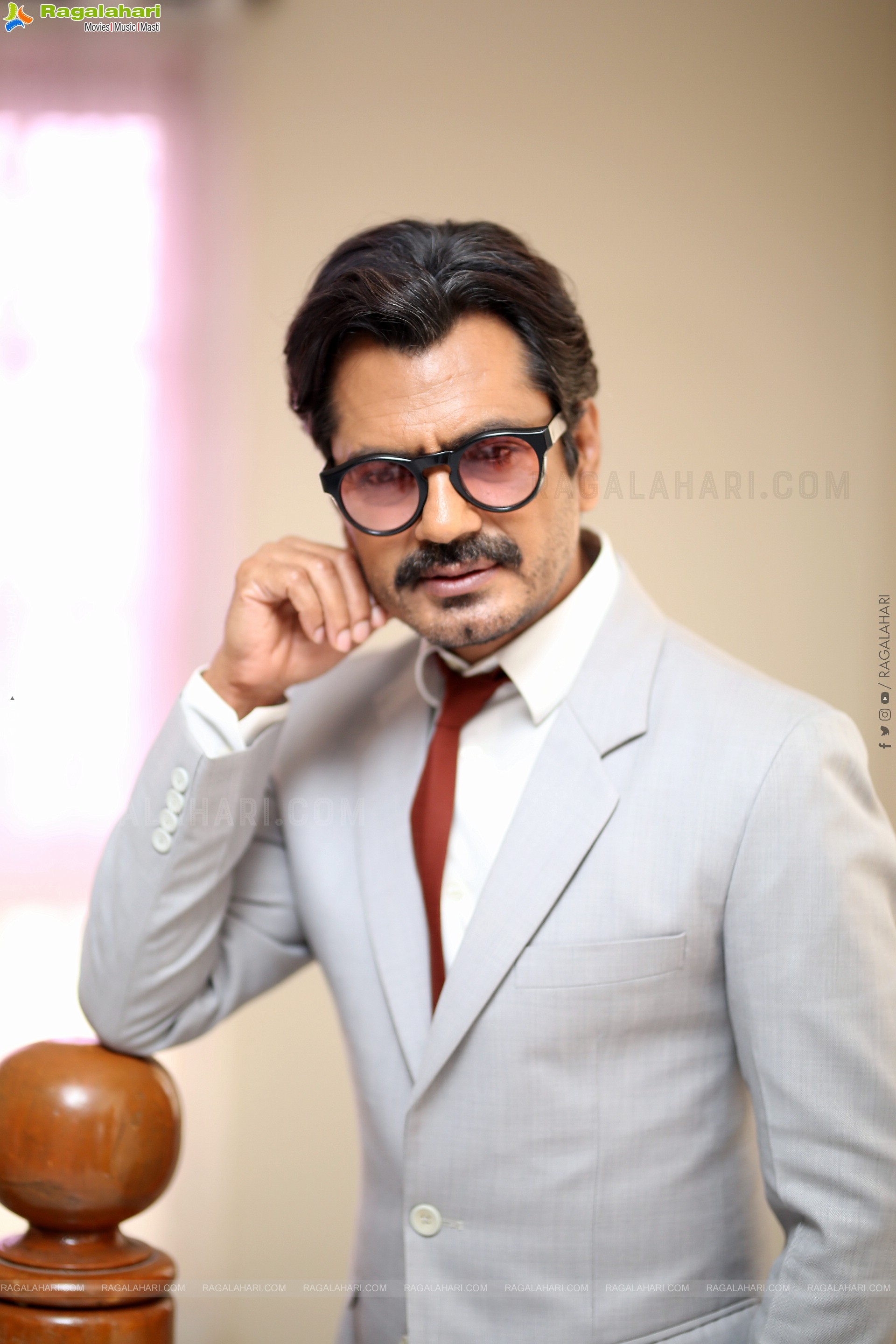 Nawazuddin Siddiqui at Saindhav Interview, HD Gallery