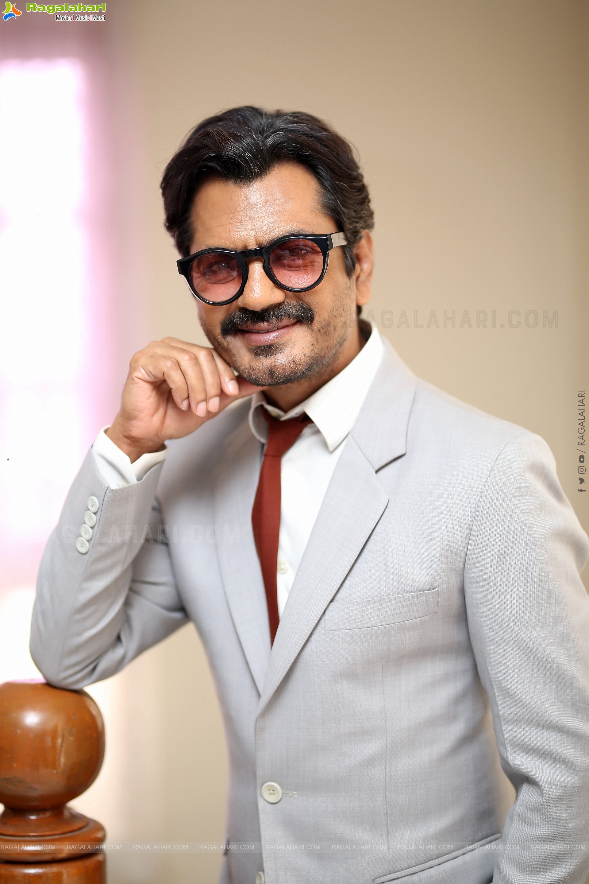 Nawazuddin Siddiqui at Saindhav Interview, HD Gallery