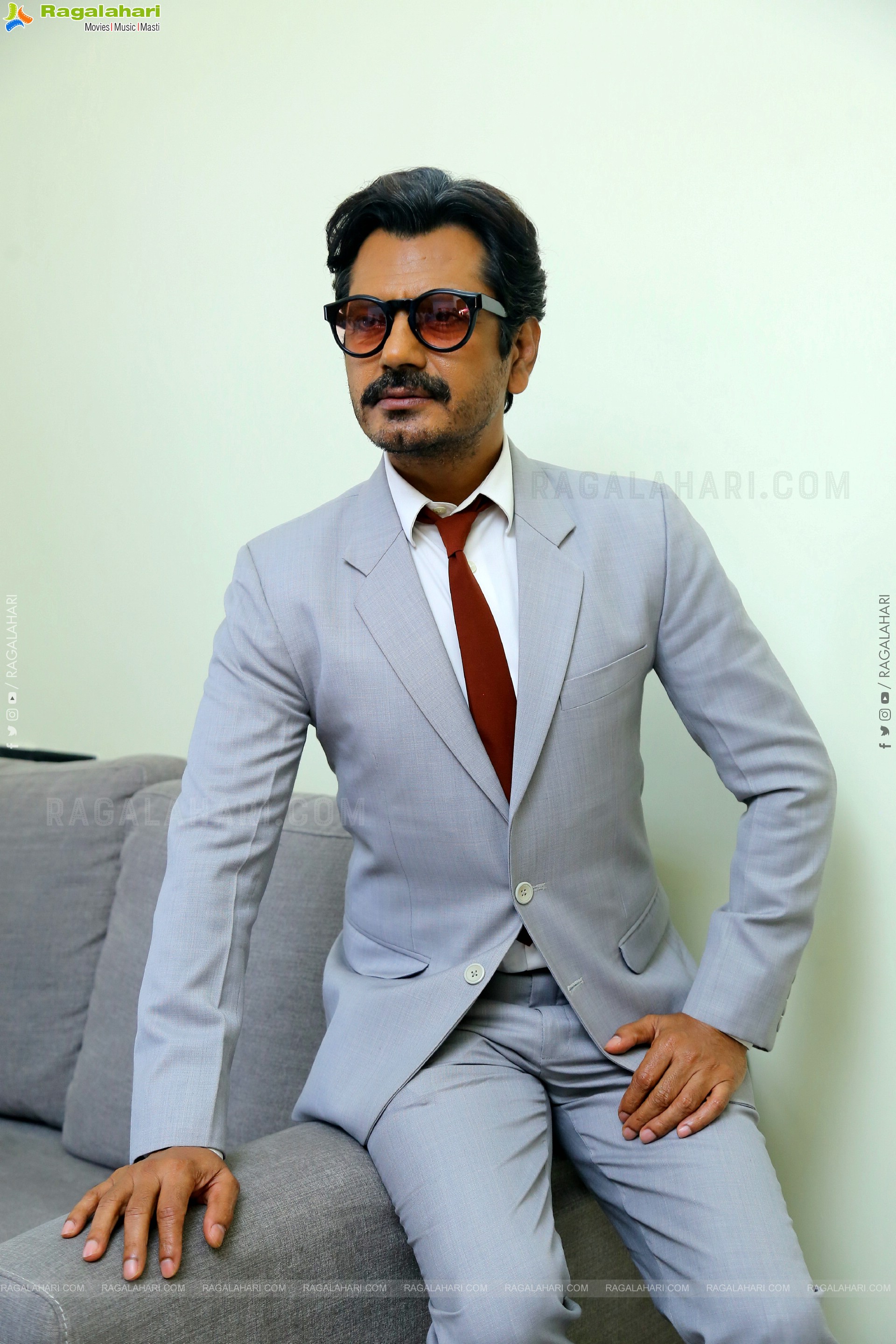 Nawazuddin Siddiqui at Saindhav Interview, HD Gallery