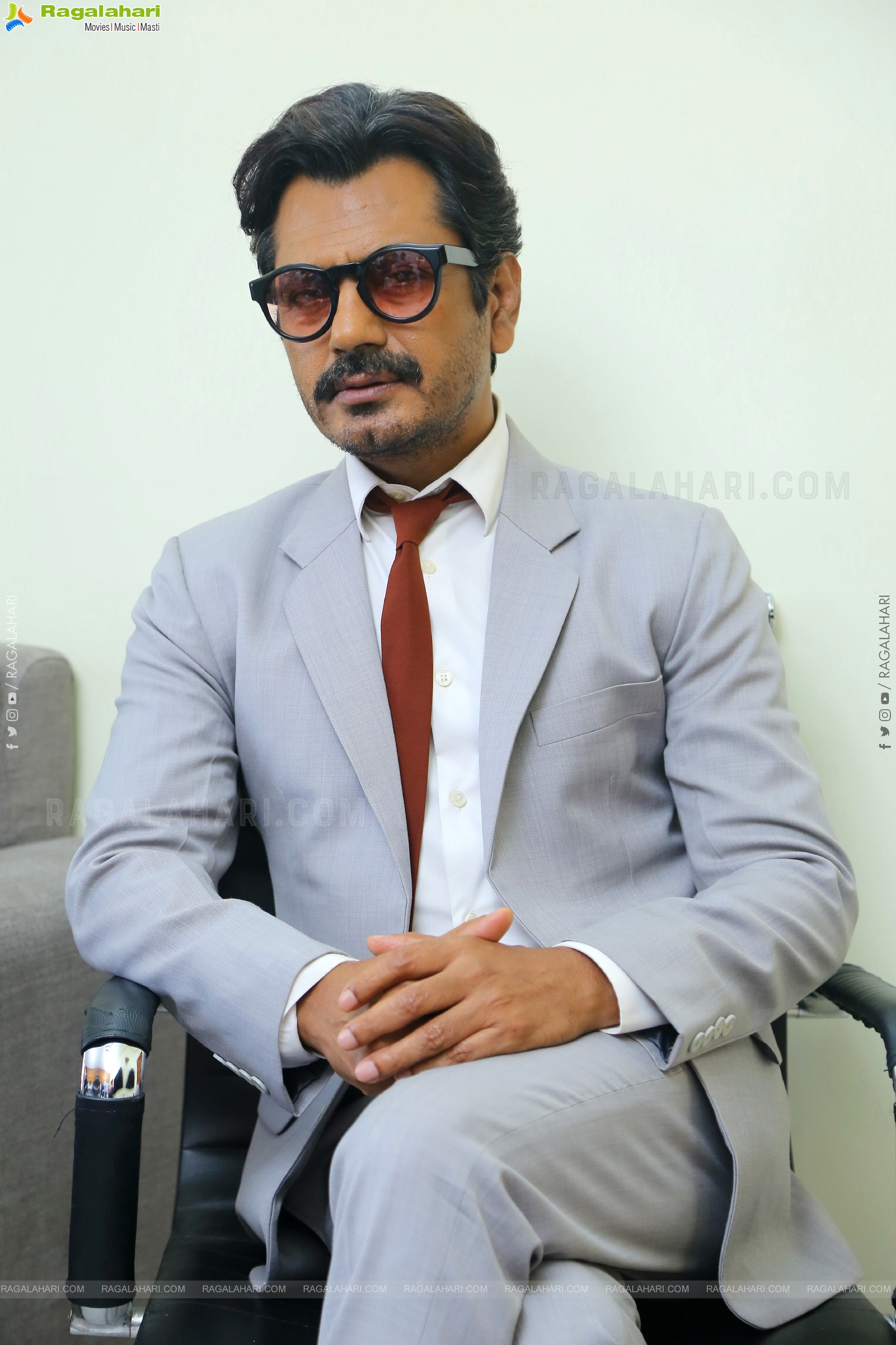 Nawazuddin Siddiqui at Saindhav Interview, HD Gallery