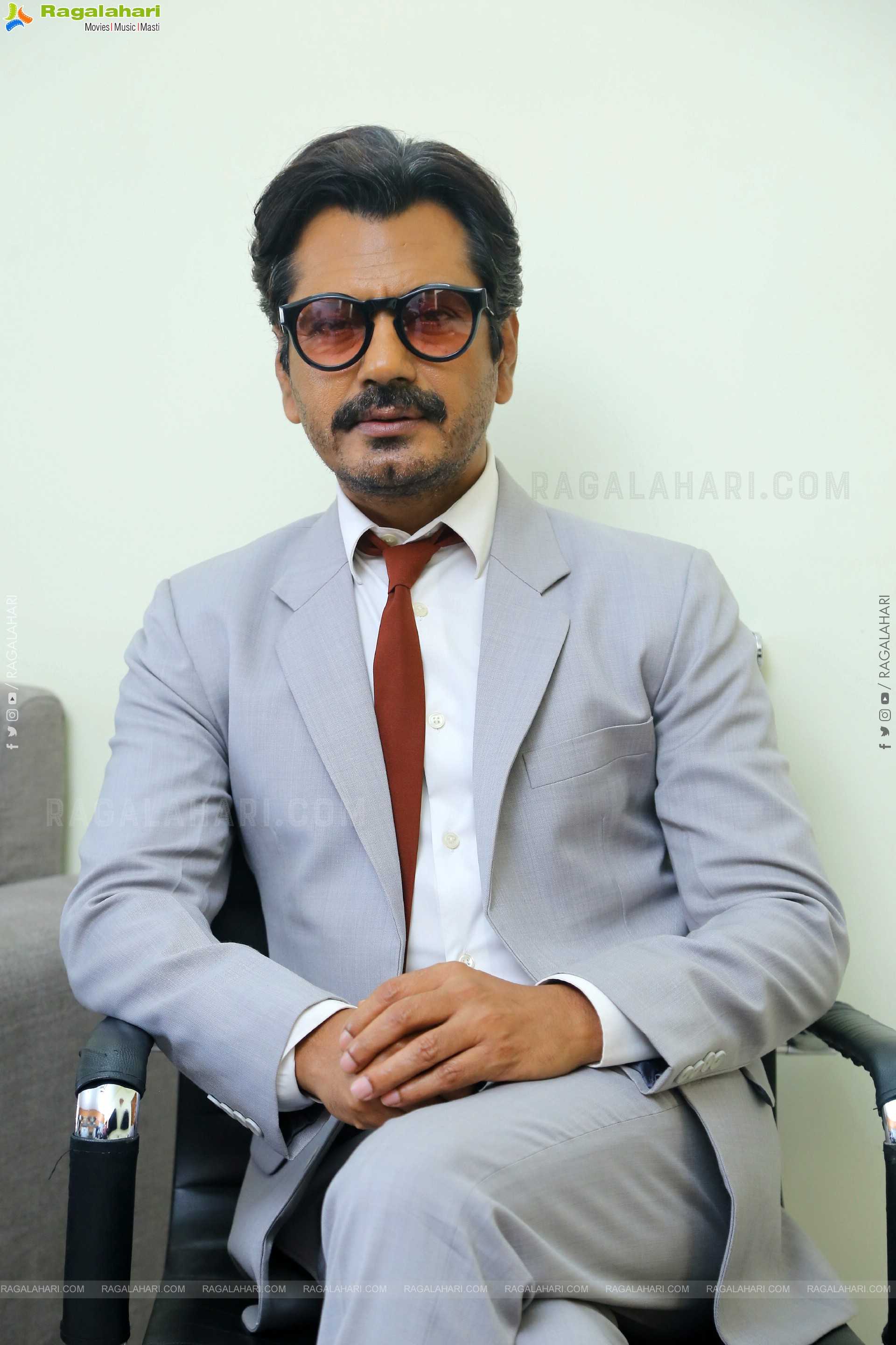 Nawazuddin Siddiqui at Saindhav Interview, HD Gallery