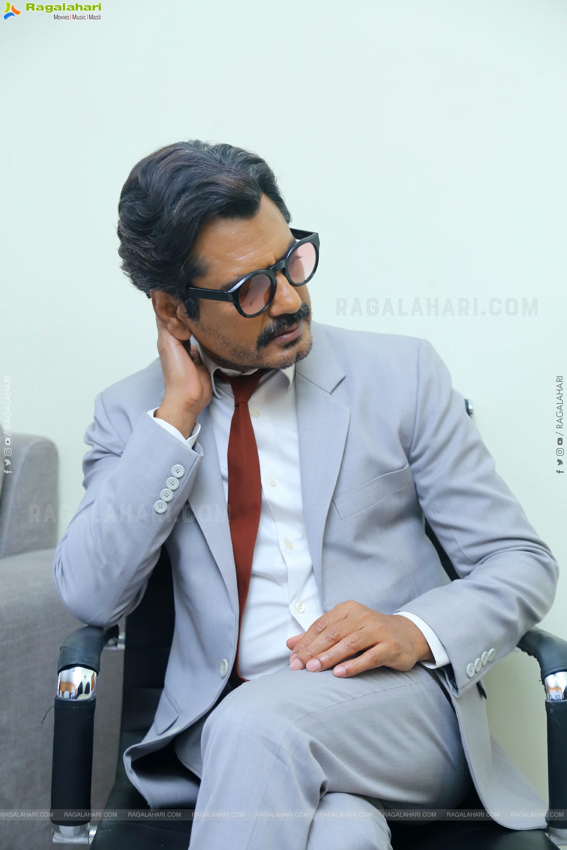 Nawazuddin Siddiqui at Saindhav Interview, HD Gallery