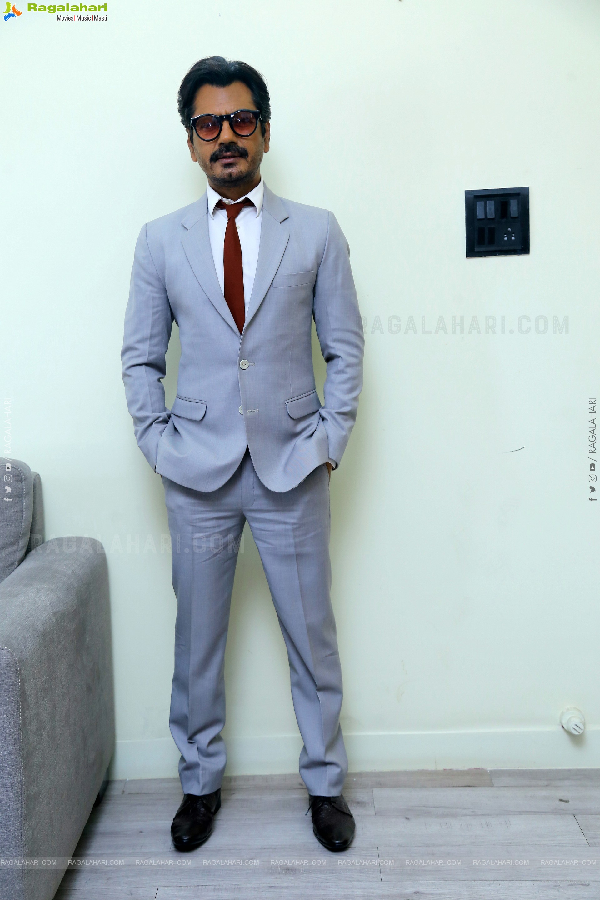 Nawazuddin Siddiqui at Saindhav Interview, HD Gallery