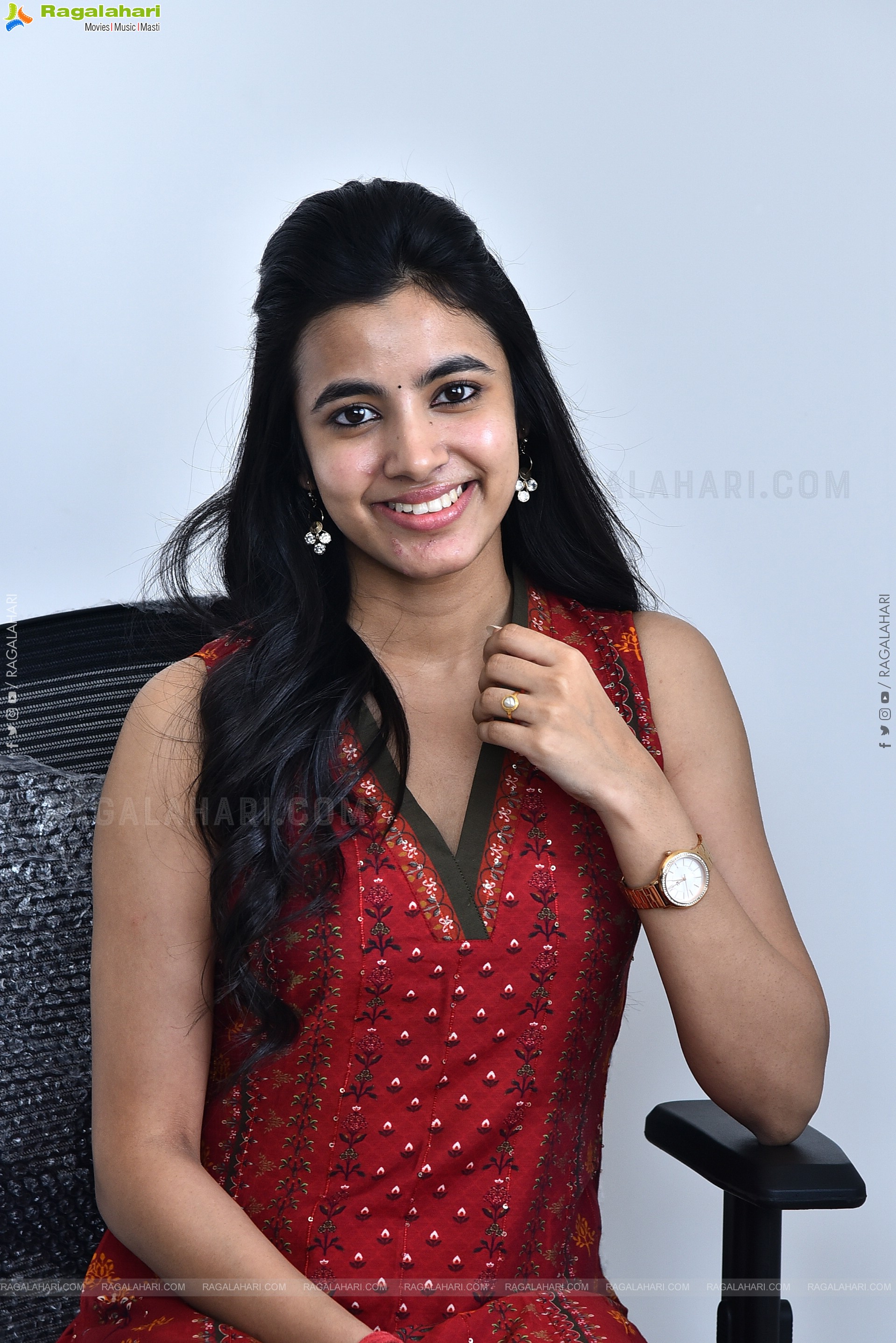 Shivani Nagaram at Ambajipeta Marriage Band Interview, HD Gallery