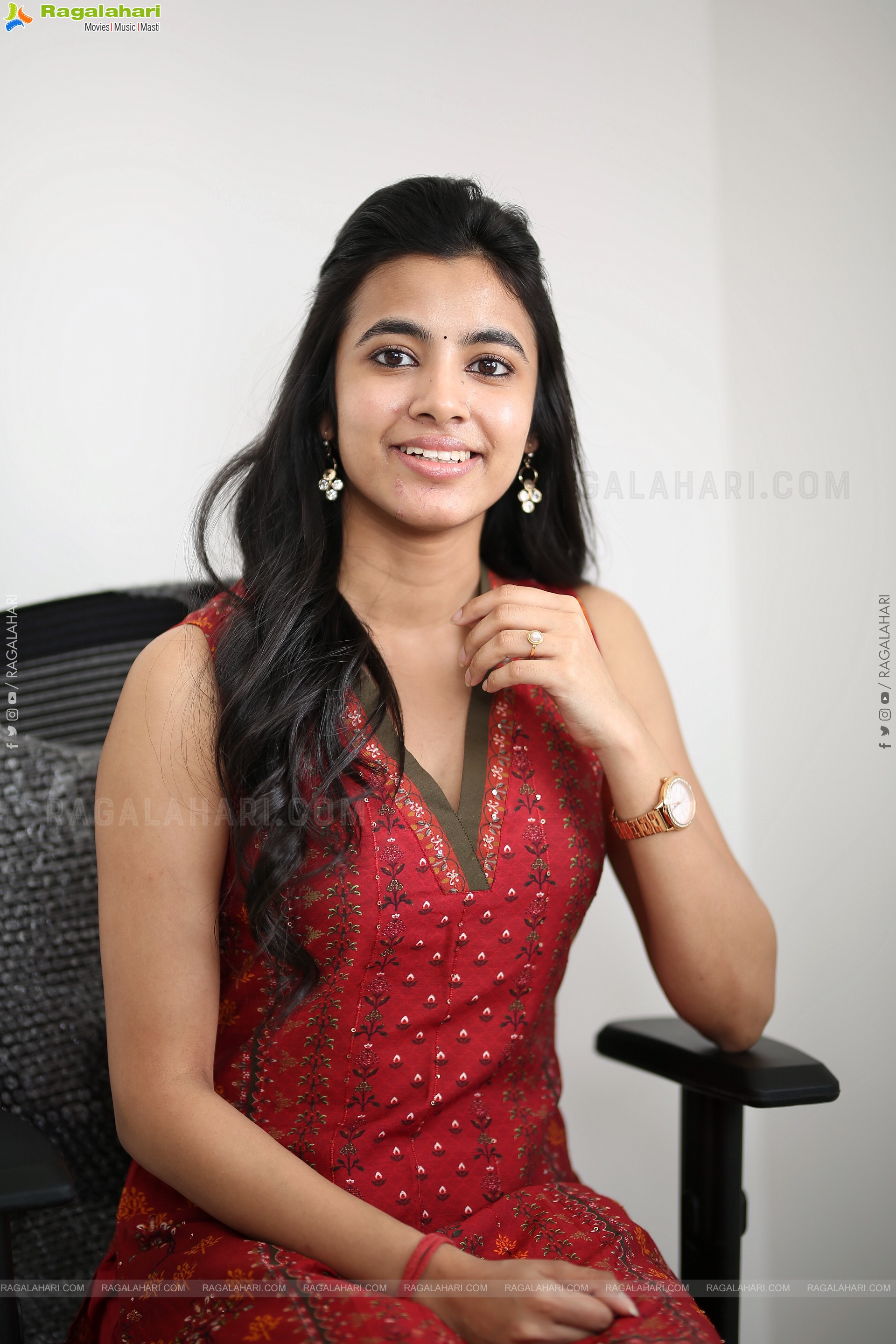 Shivani Nagaram at Ambajipeta Marriage Band Interview, HD Gallery