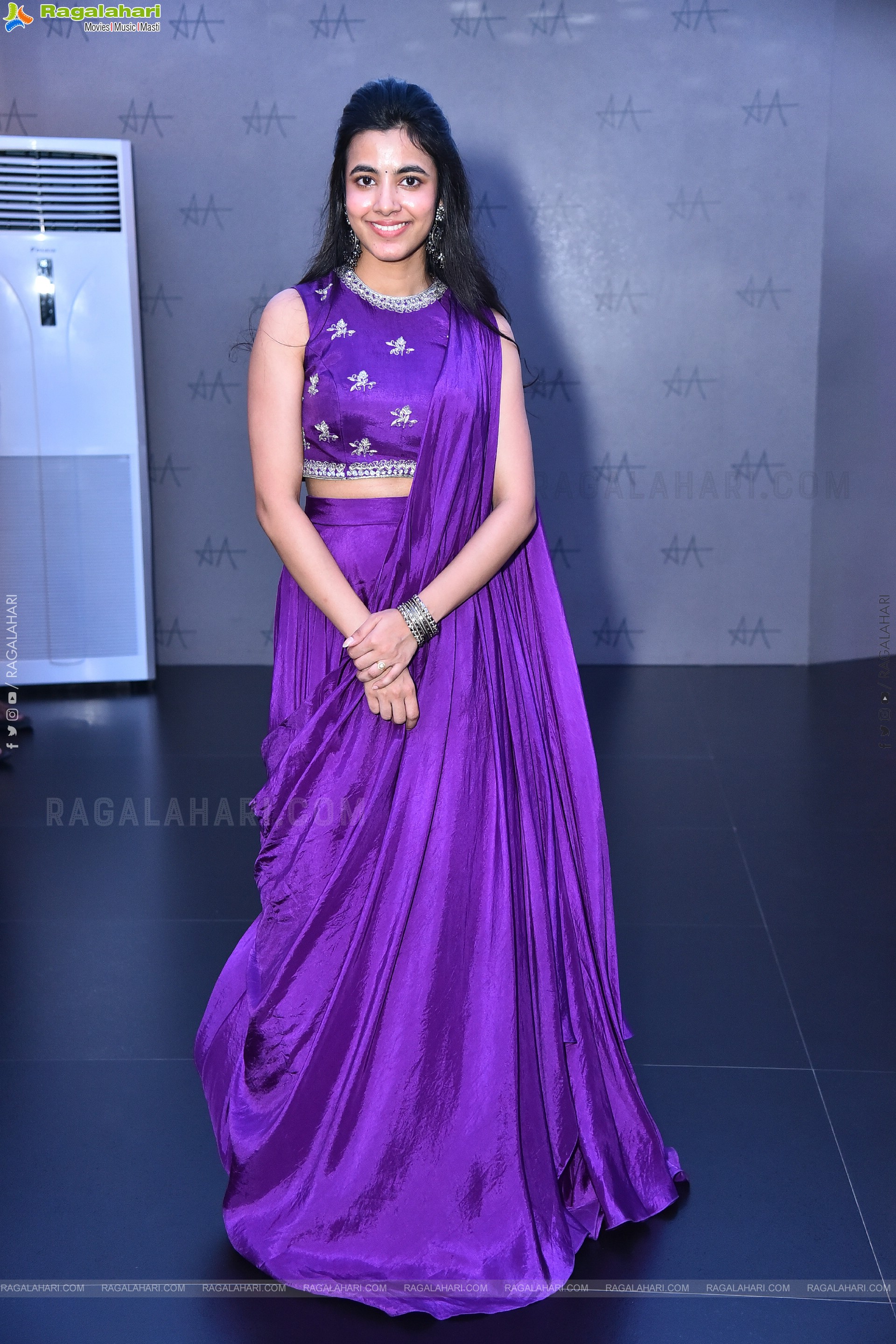 Shivani Nagaram at Ambajipeta Marriage Band Trailer Launch, HD Gallery