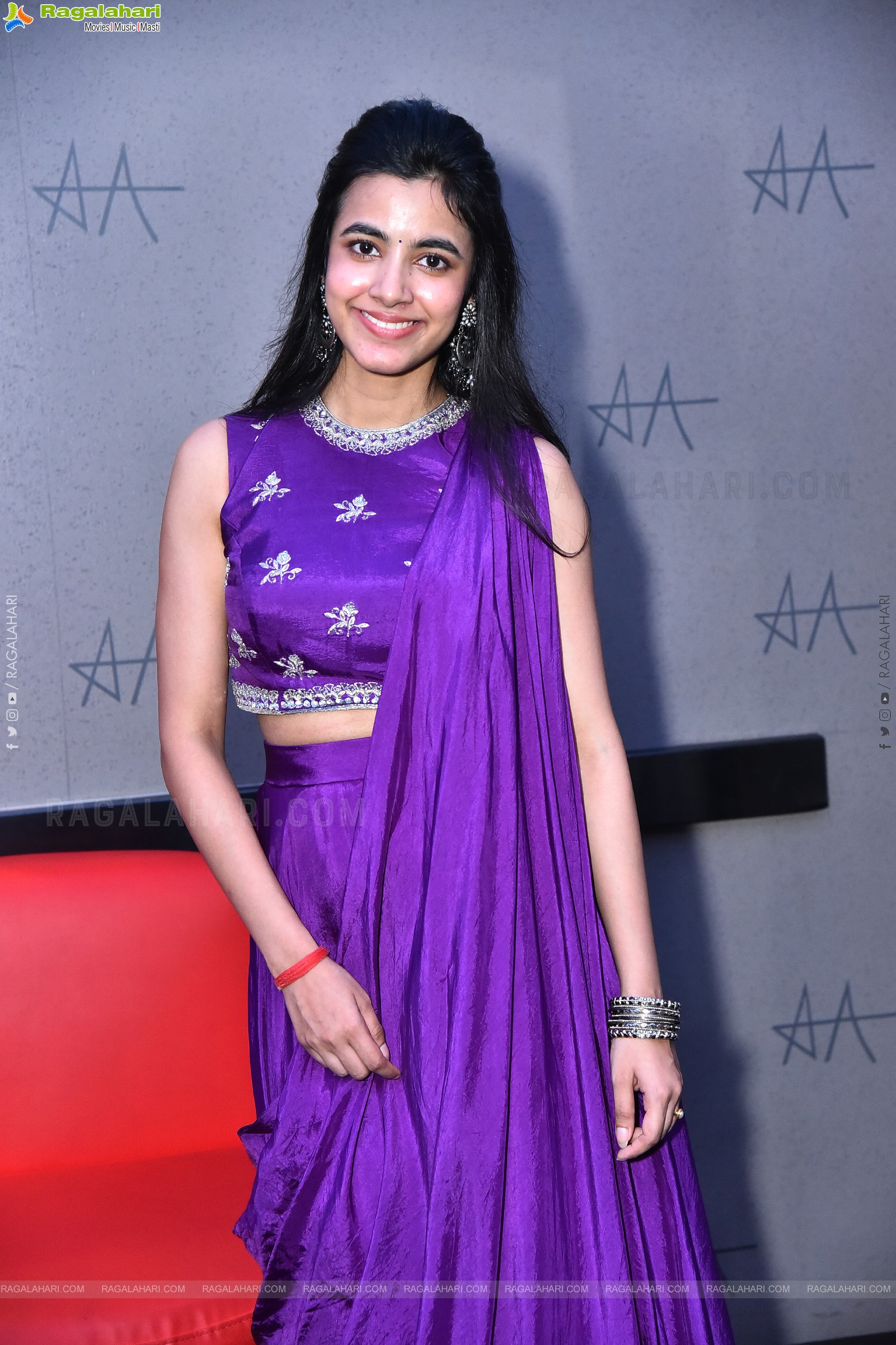 Shivani Nagaram at Ambajipeta Marriage Band Trailer Launch, HD Gallery