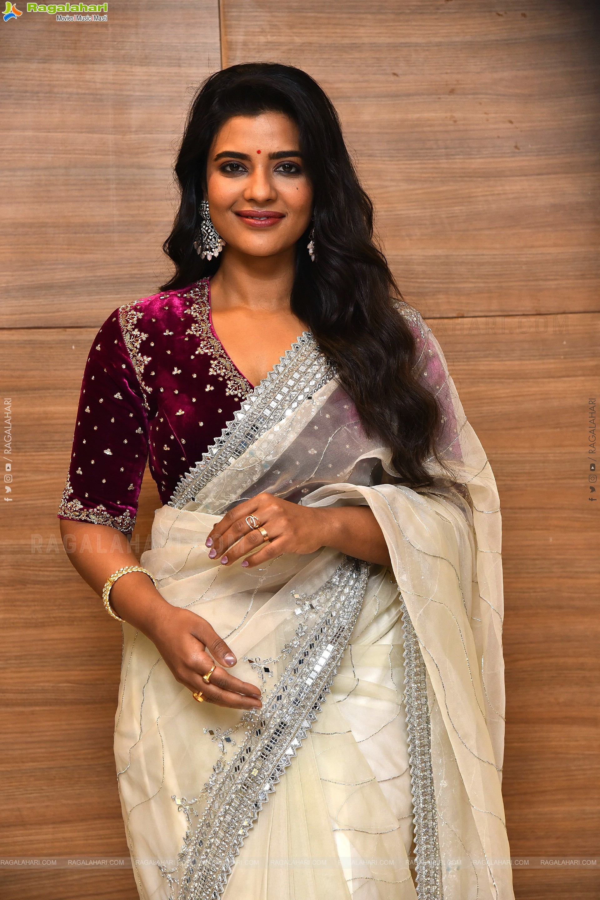 Aishwarya Rajesh at Sankranthiki Vasthunnam Blockbuster Event, HD Gallery