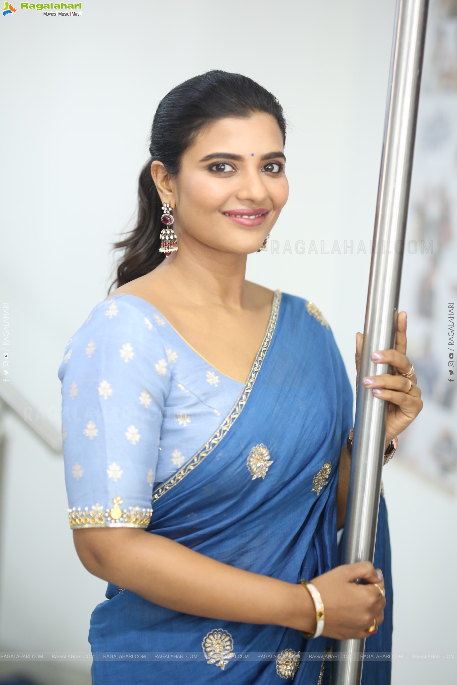 Aishwarya Rajesh at Sankranthiki Vasthunnam Interview, HD Gallery