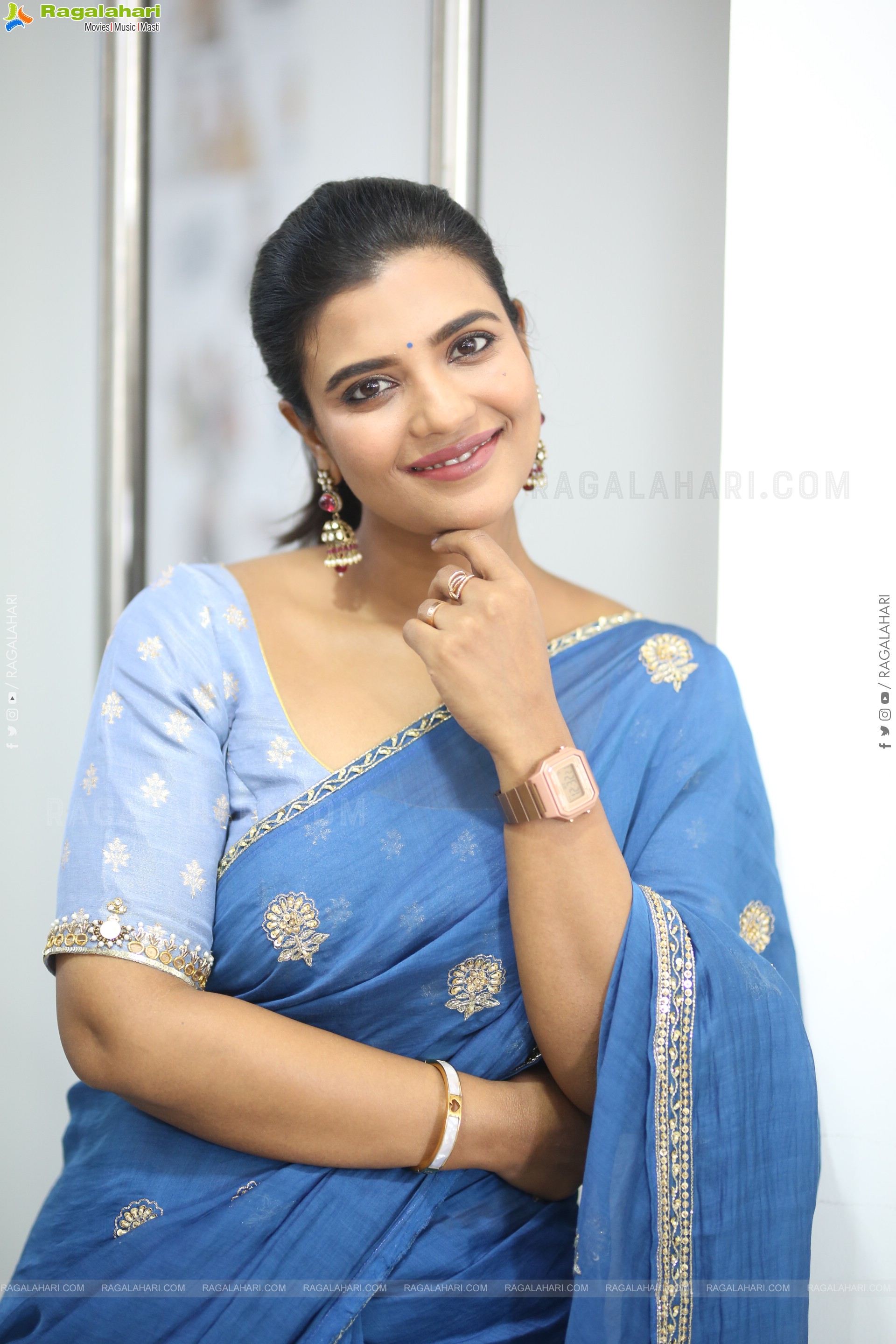 Aishwarya Rajesh at Sankranthiki Vasthunnam Interview, HD Gallery