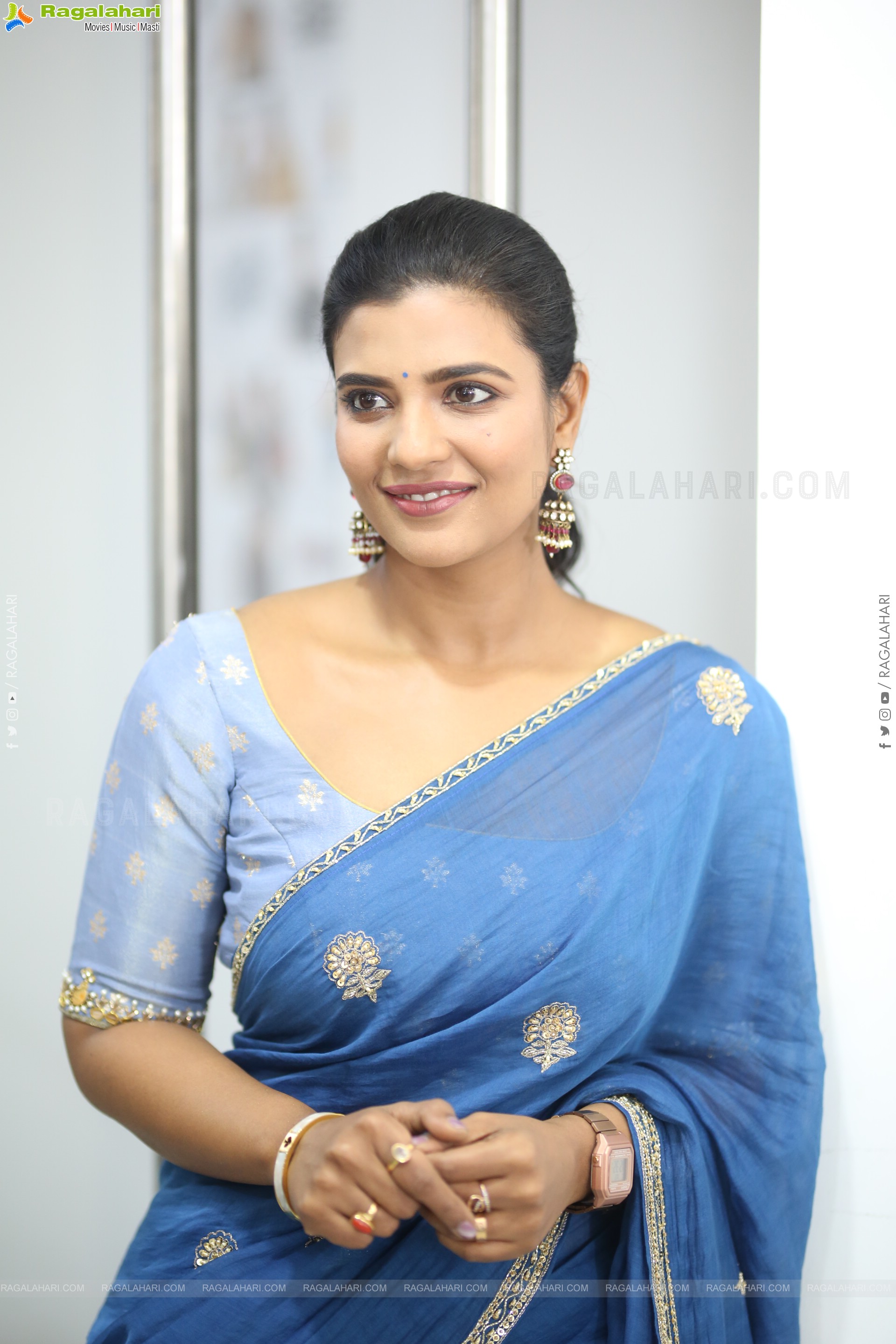 Aishwarya Rajesh at Sankranthiki Vasthunnam Interview, HD Gallery