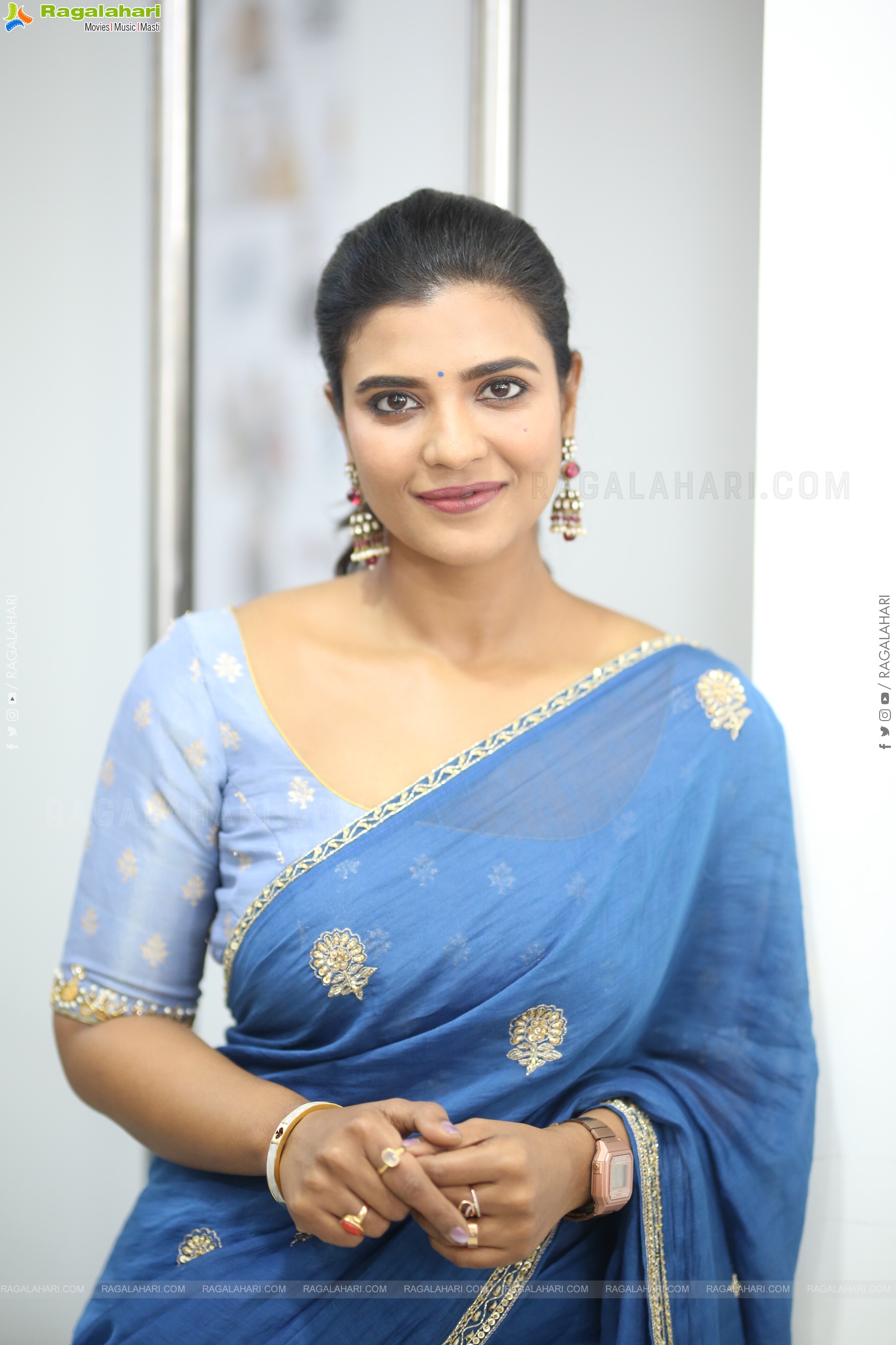 Aishwarya Rajesh at Sankranthiki Vasthunnam Interview, HD Gallery