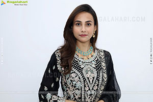 Nishat Shaik stills in Special Black Designer Dress