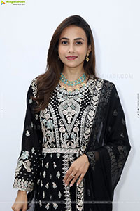 Nishat Shaik stills in Special Black Designer Dress