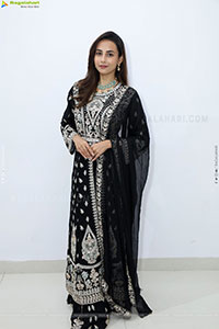 Nishat Shaik stills in Special Black Designer Dress