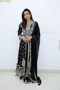 Nishat Shaik stills in Special Black Designer Dress