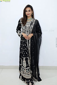 Nishat Shaik stills in Special Black Designer Dress