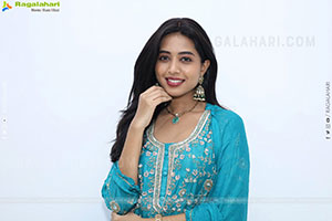 Rittika Chakraborty in Navy Blue Churidar, HD Gallery