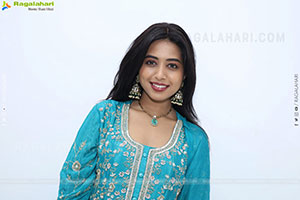 Rittika Chakraborty in Navy Blue Churidar, HD Gallery