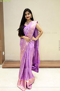 Vandana Chauhan Latest Saree Stills, HD Gallery