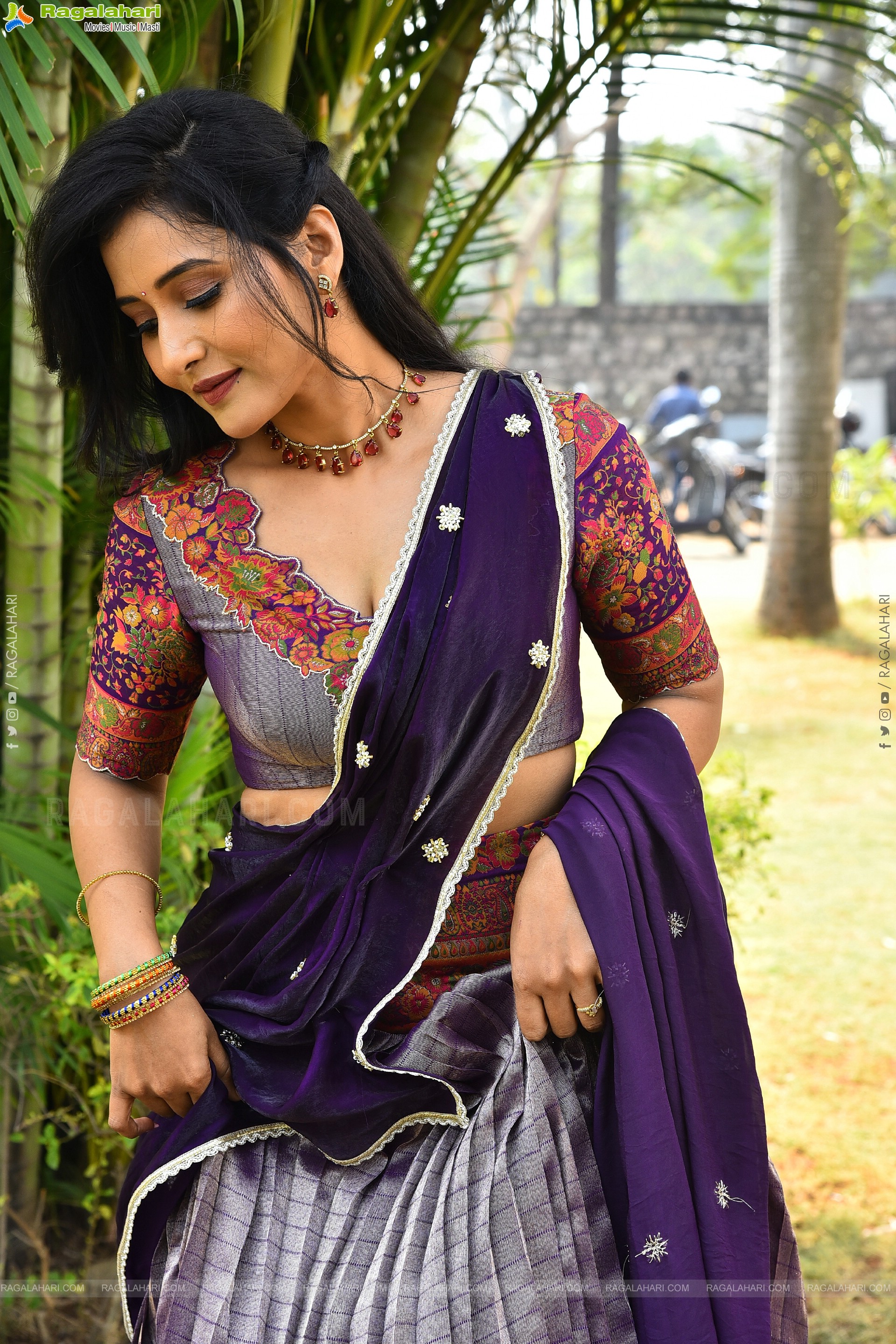 Anusri at Devagudi Trailer Launch Event, HD Gallery