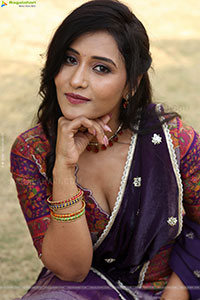 Anusri at Devagudi Trailer Launch Event, HD Gallery