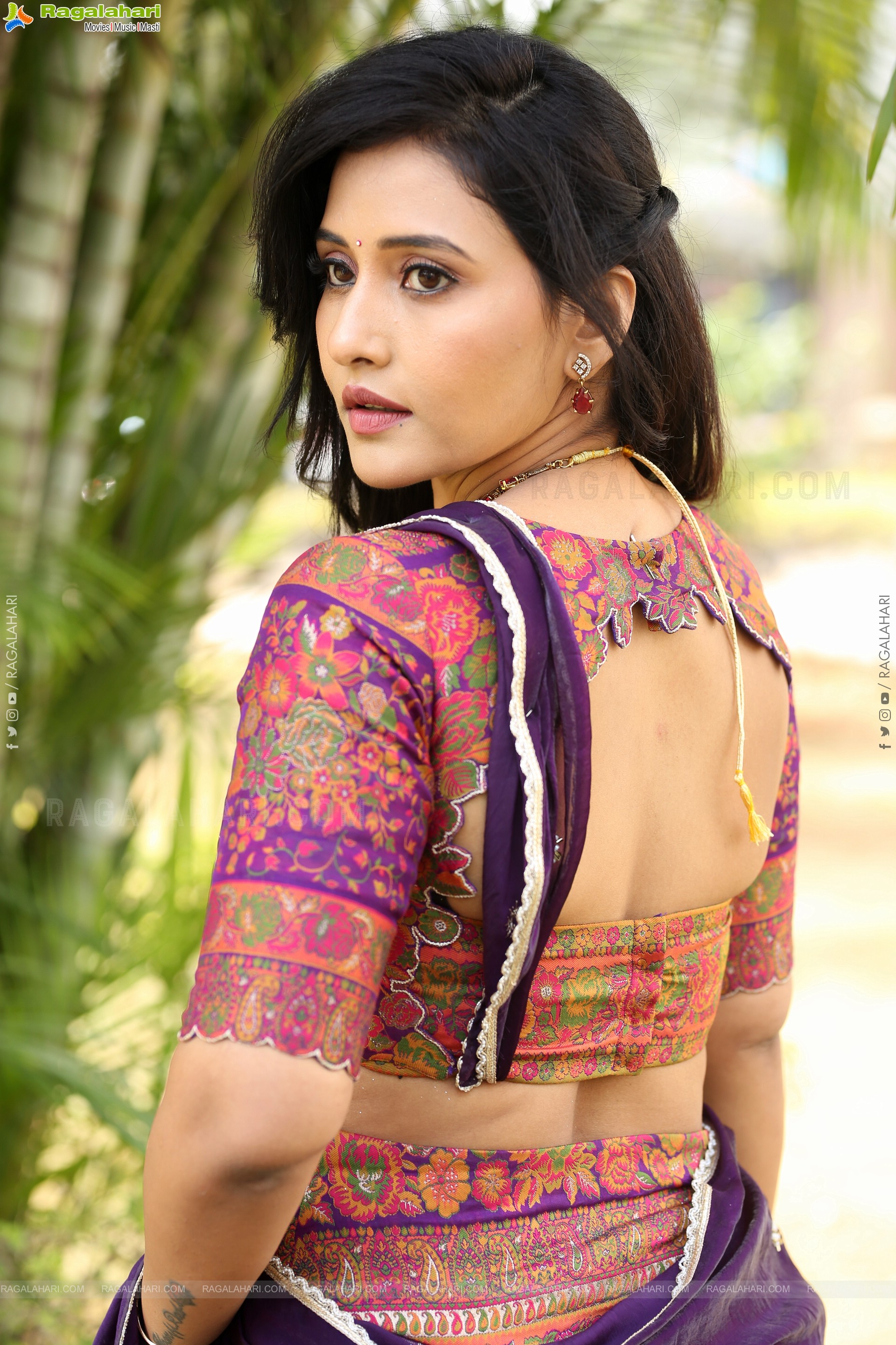 Anusri at Devagudi Trailer Launch Event, HD Gallery