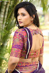 Anusri at Devagudi Trailer Launch Event, HD Gallery