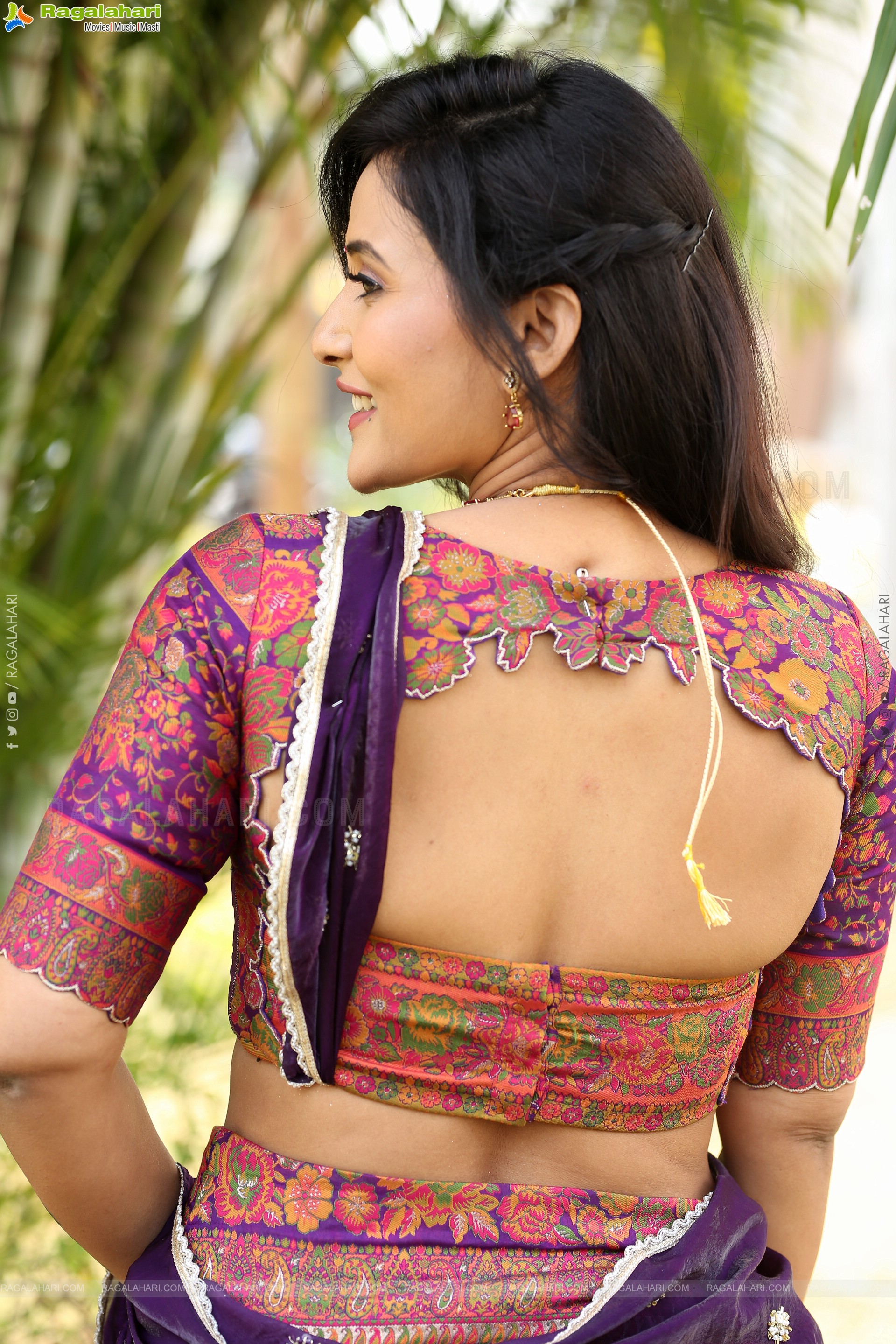 Anusri at Devagudi Trailer Launch Event, HD Gallery