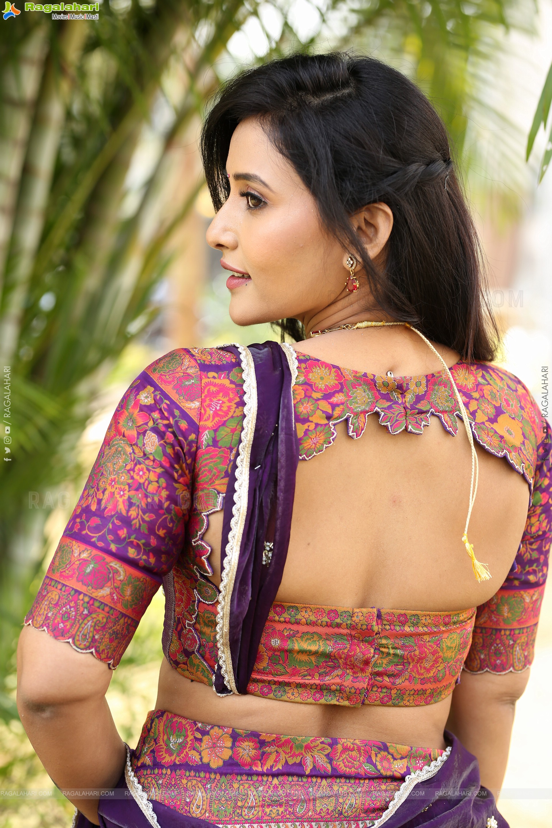 Anusri at Devagudi Trailer Launch Event, HD Gallery