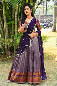 Anusri at Devagudi Trailer Launch Event, HD Gallery