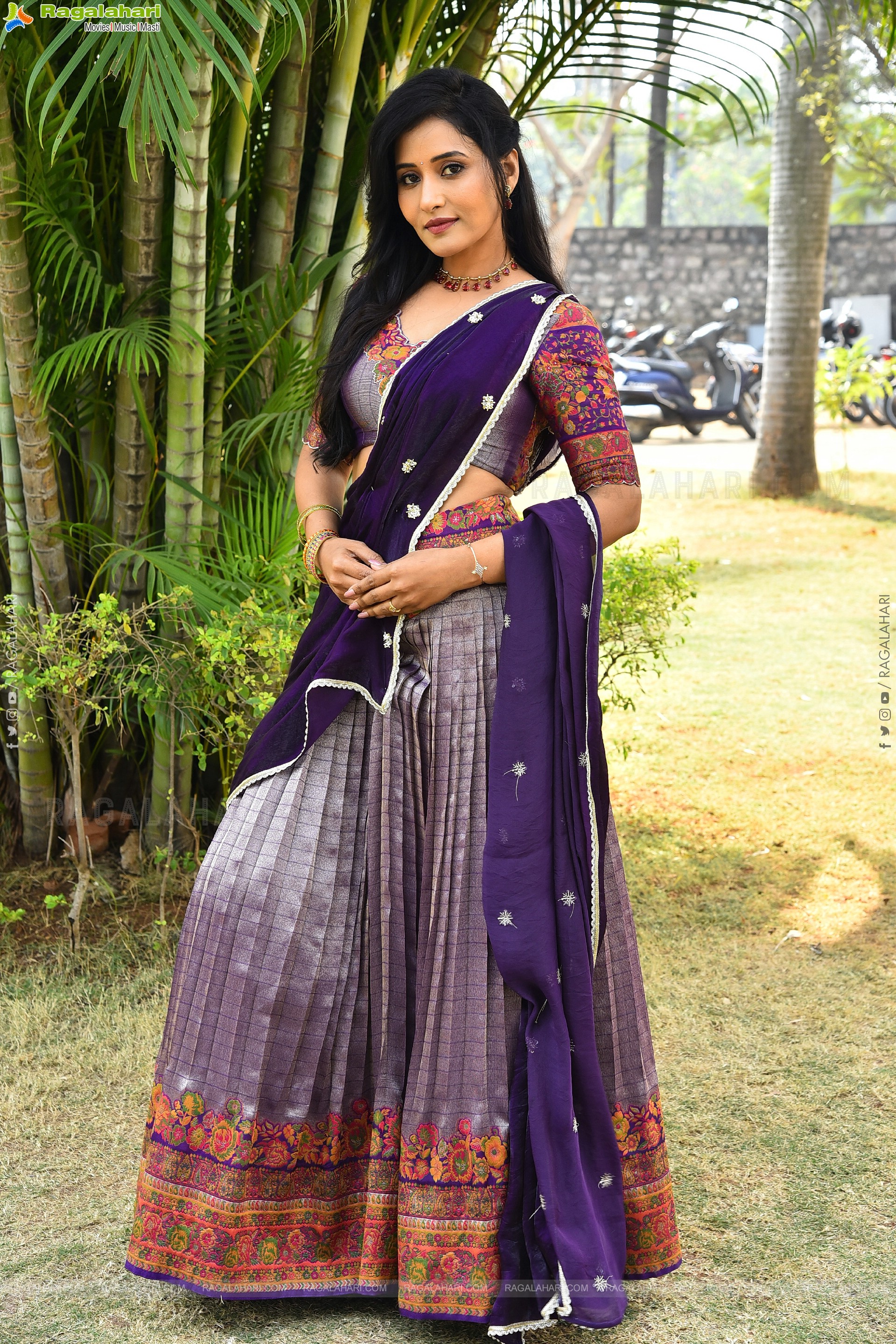 Anusri at Devagudi Trailer Launch Event, HD Gallery