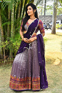 Anusri at Devagudi Trailer Launch Event, HD Gallery