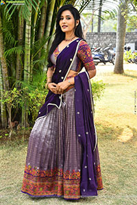 Anusri at Devagudi Trailer Launch Event, HD Gallery