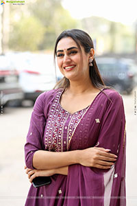 Archana Iyer at Shambhala Movie Success Meet