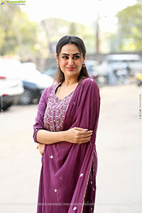 Archana Iyer at Shambhala Movie Success Meet