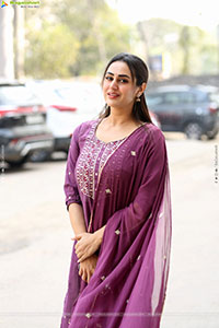 Archana Iyer at Shambhala Movie Success Meet